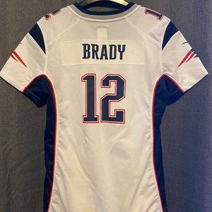 Women's Patriots Tom Brady Nike White Jersey